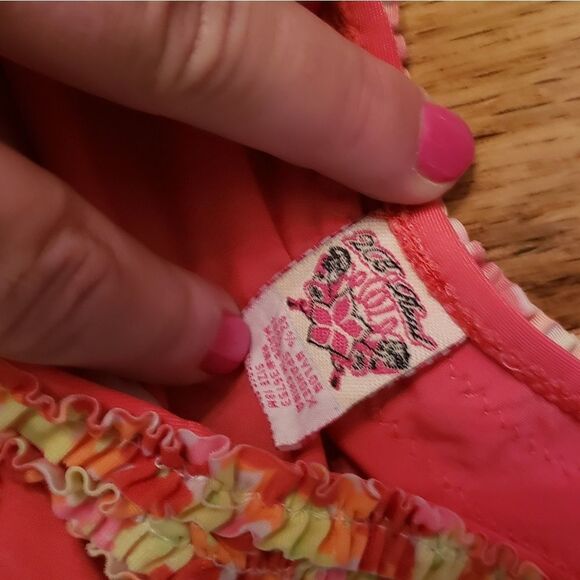 2CB Real Baby Bikini | Floral with Icing Ruffles - Picture 5 of 8